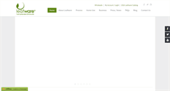 Desktop Screenshot of leafware.com